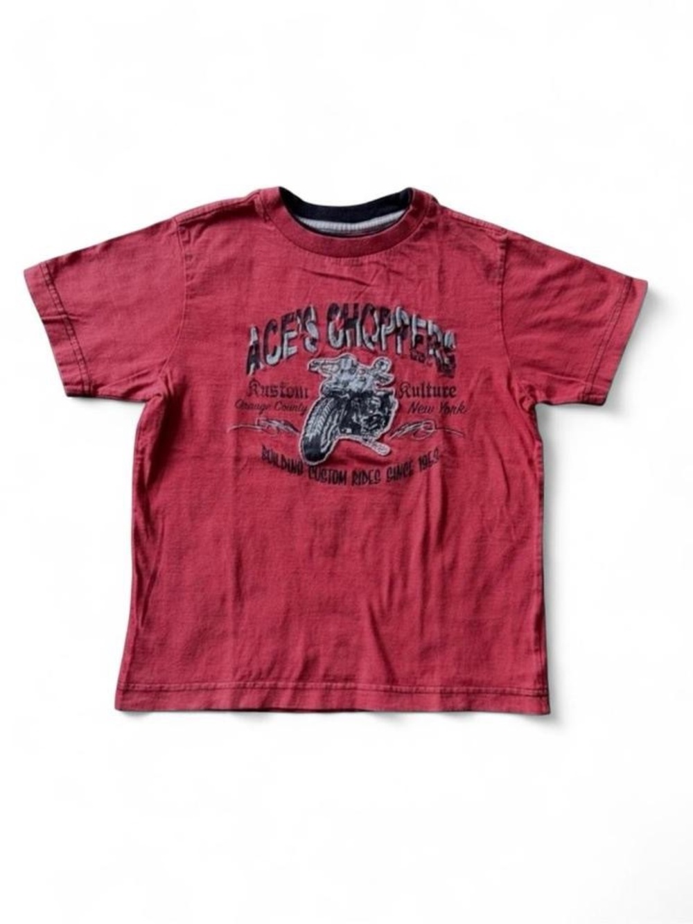 Old Navy Boys Ace’s Choppers Graphic Tee Size S (6-7)